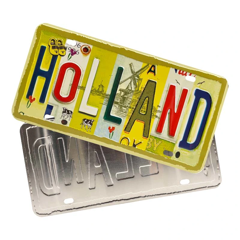 Hot Selling Holland Souvenirs License Plates