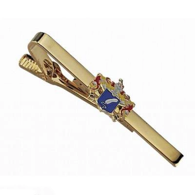 Promotion Custom Design Soft Enamel Logo Gold Plated Metal Tie Bar Tie Clip