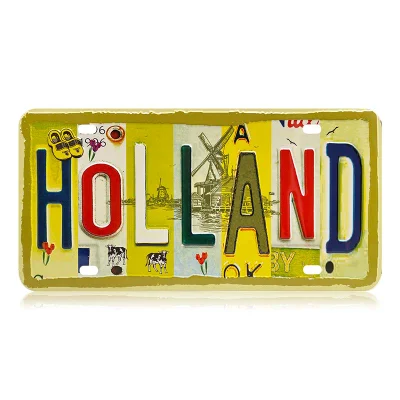 Targhe di vendita calde di Holland Souvenirs