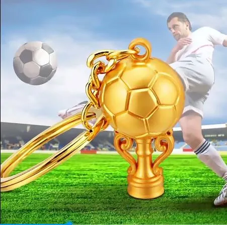 Logo personalizzato di fabbrica Euro Russia Belgio Portogallo Paesi Bassi Germania Fan della squadra di calcio souvenir regalo premi portachiavi in ​​metallo