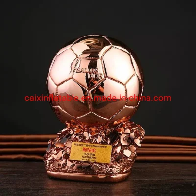 Produttore di trofei di calcio della Coppa del mondo di calcio con trofei in metallo personalizzati